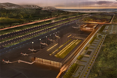 YDA DALAMAN Havalimanı Yeni Dış Hatlar Terminali